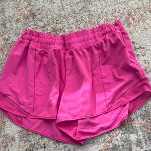 Lulu Women's Pink Athletic Shorts